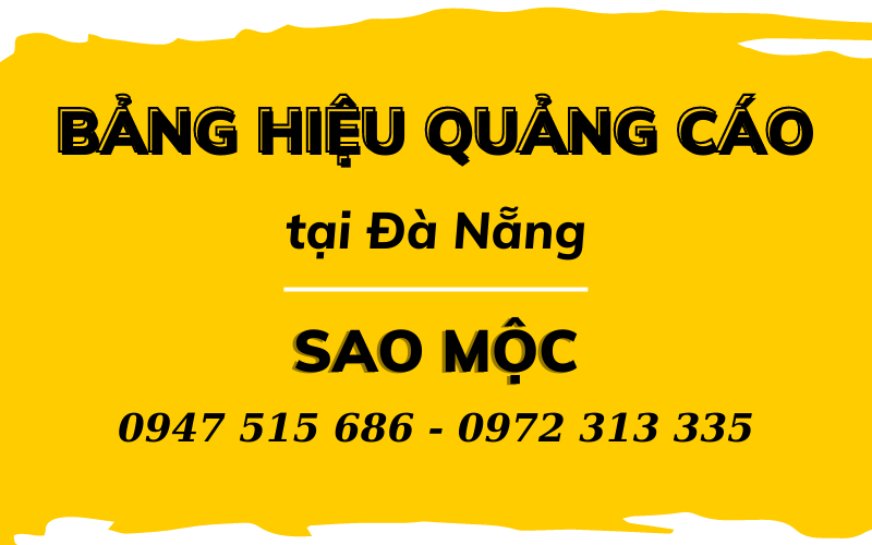 Bảng hiệu quảng cáo tại Đà Nẵng